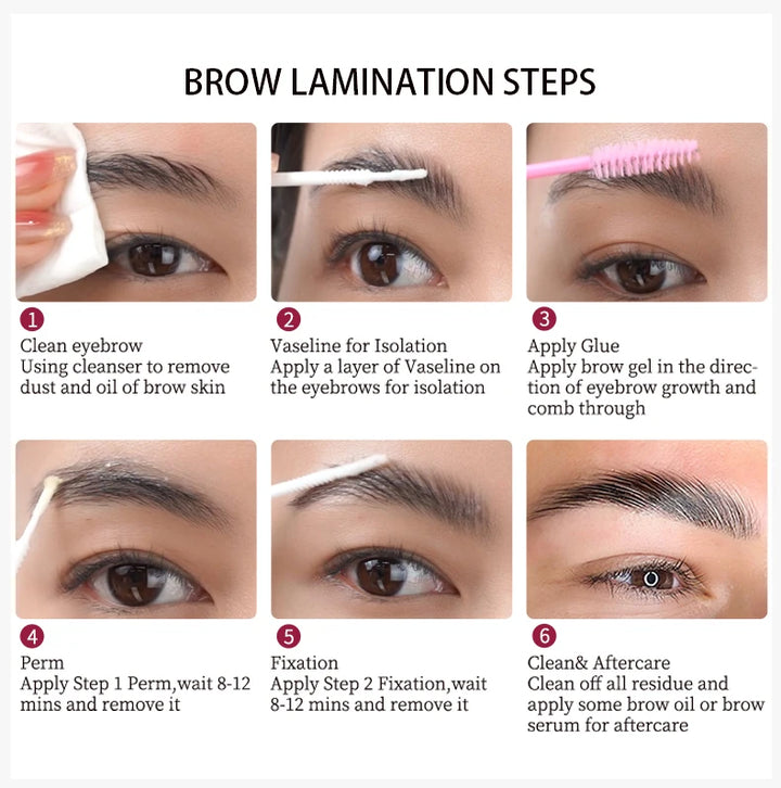 Lash And Brow Lift & Tint  |  4 In 1 Kit