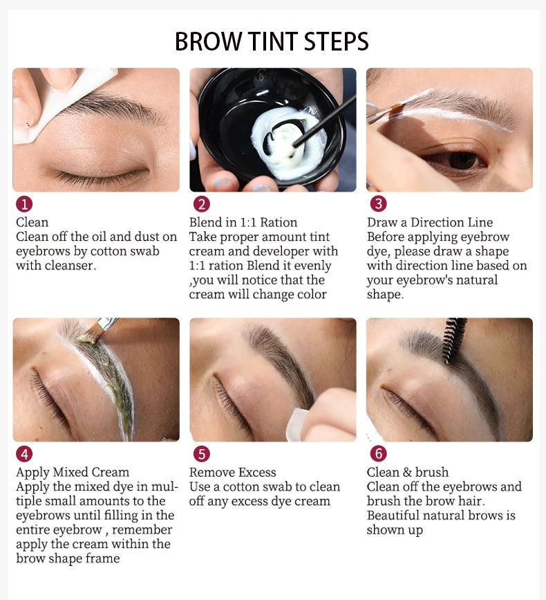 Lash And Brow Lift & Tint  |  4 In 1 Kit